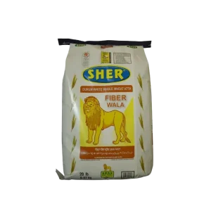 Sher Durum Whole Wh t Flour Fiber Wala 20lb