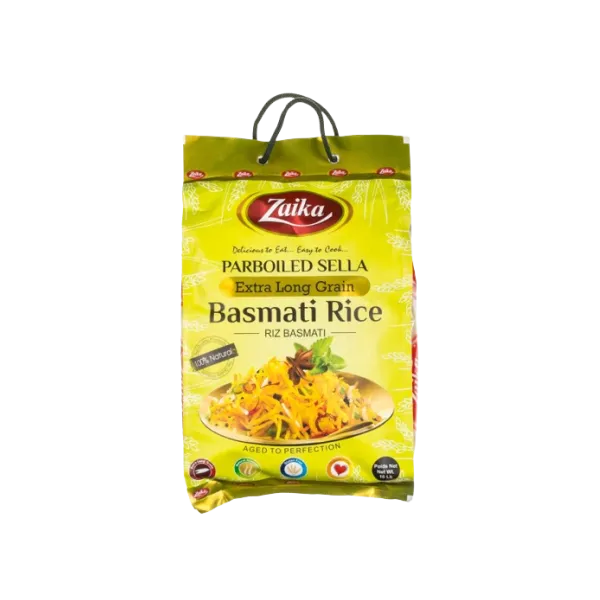 Zaika Basmati Sella Parboiled ELG 10Lb
